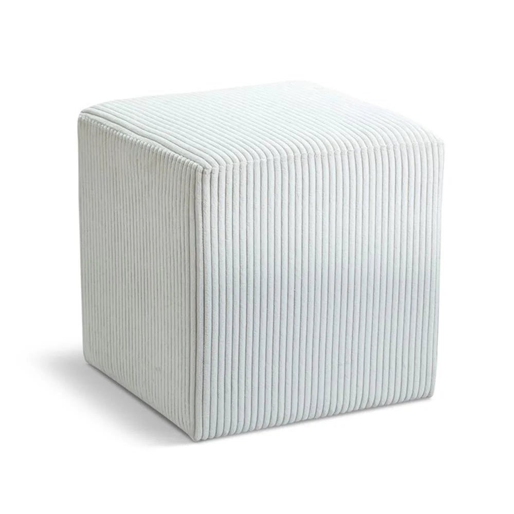 Corduroy Modern Ottoman Stool - From Where - 