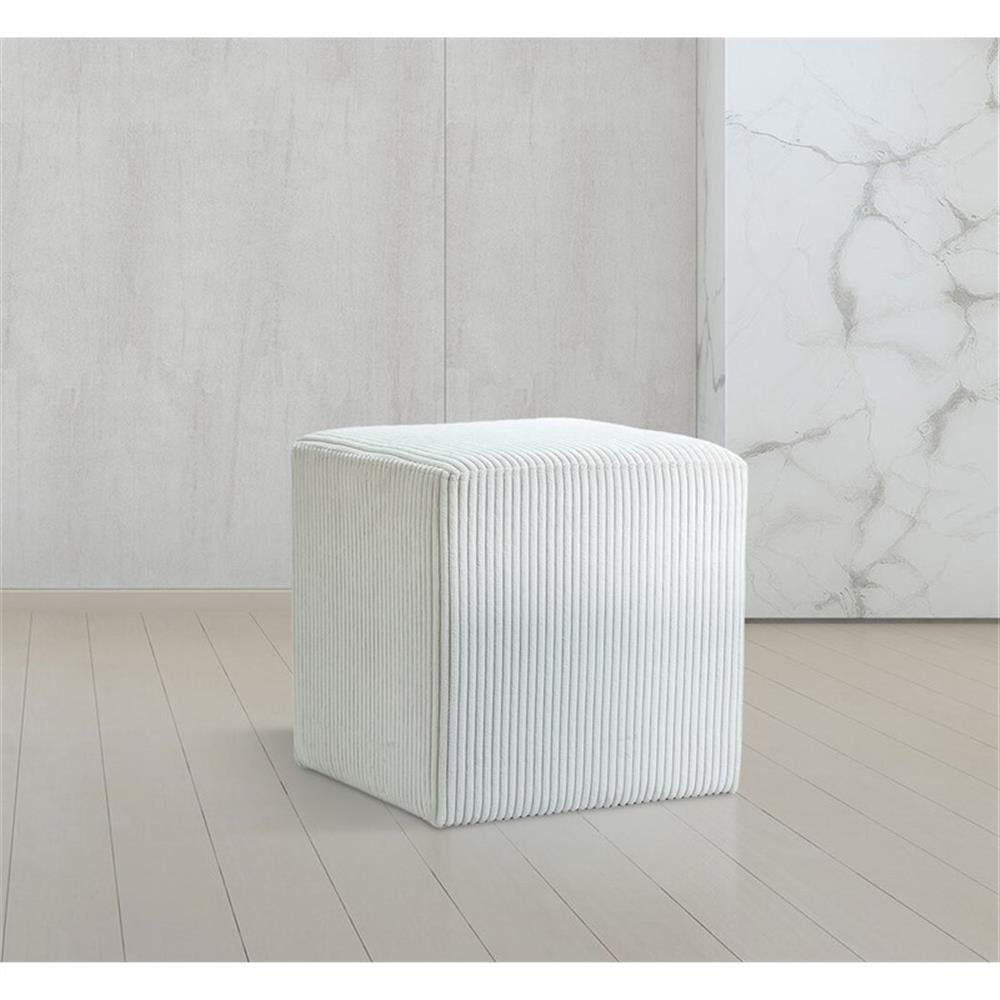 Corduroy Modern Ottoman Stool - From Where - 