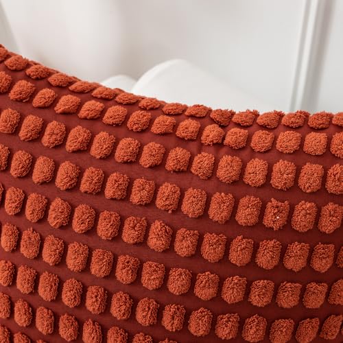Corduroy Throw Pillow Covers (Set of 2) - From Where - 