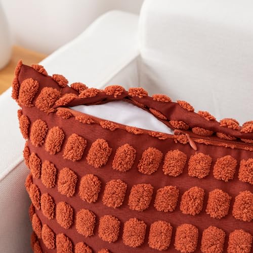 Corduroy Throw Pillow Covers (Set of 2) - From Where - 