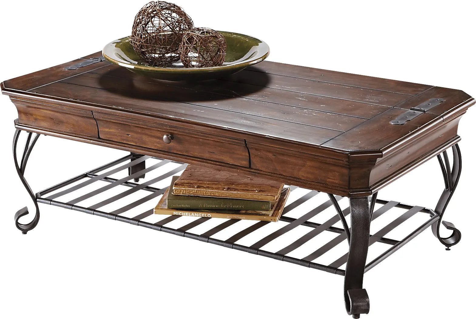 Coronado Bay Pine Cocktail Table by Rooms To Go - From Where - 