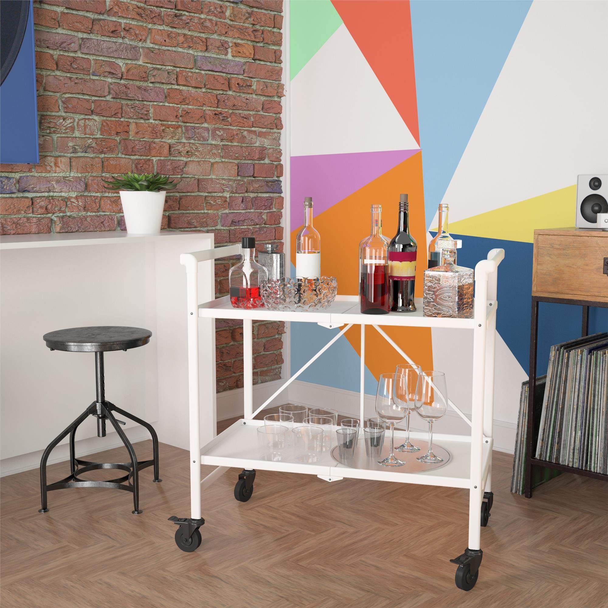 COSCO Folding Serving Cart - From Where - 