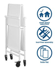 COSCO Folding Serving Cart - From Where - 