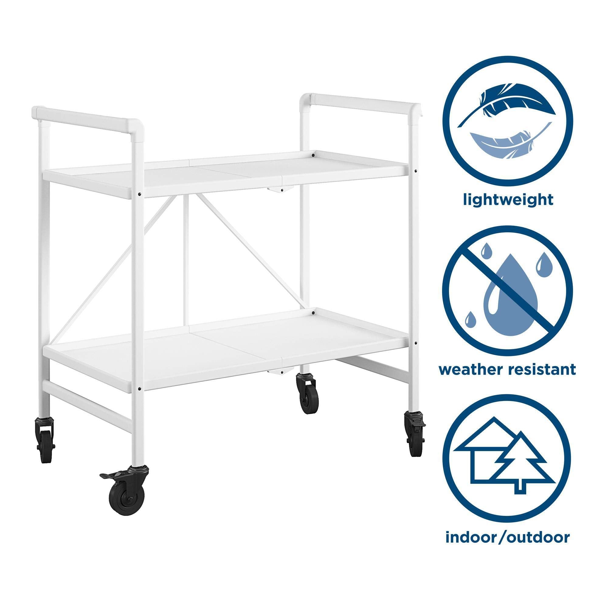 COSCO Folding Serving Cart - From Where - 