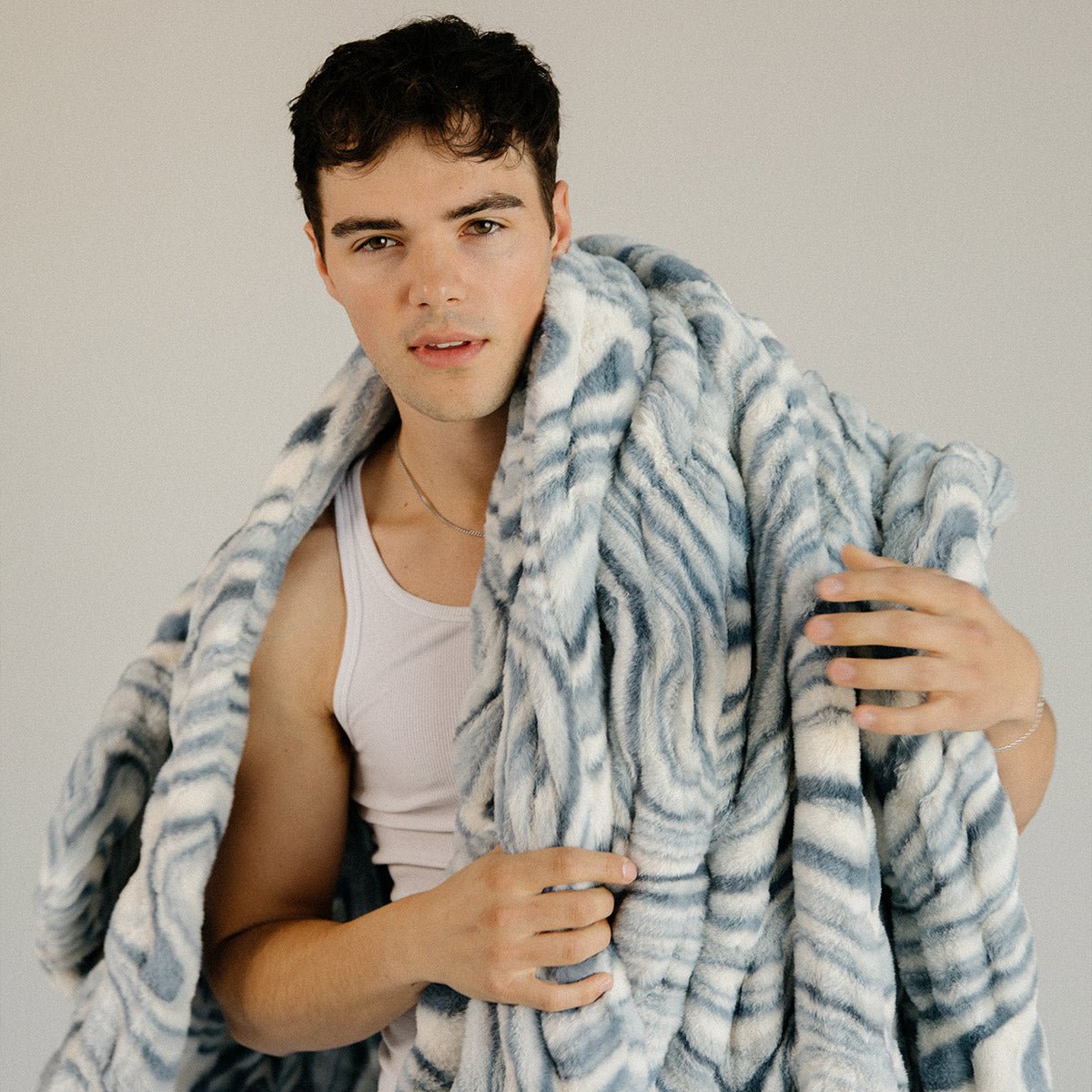Cosmic Blue Blanket - From Where Finds - 