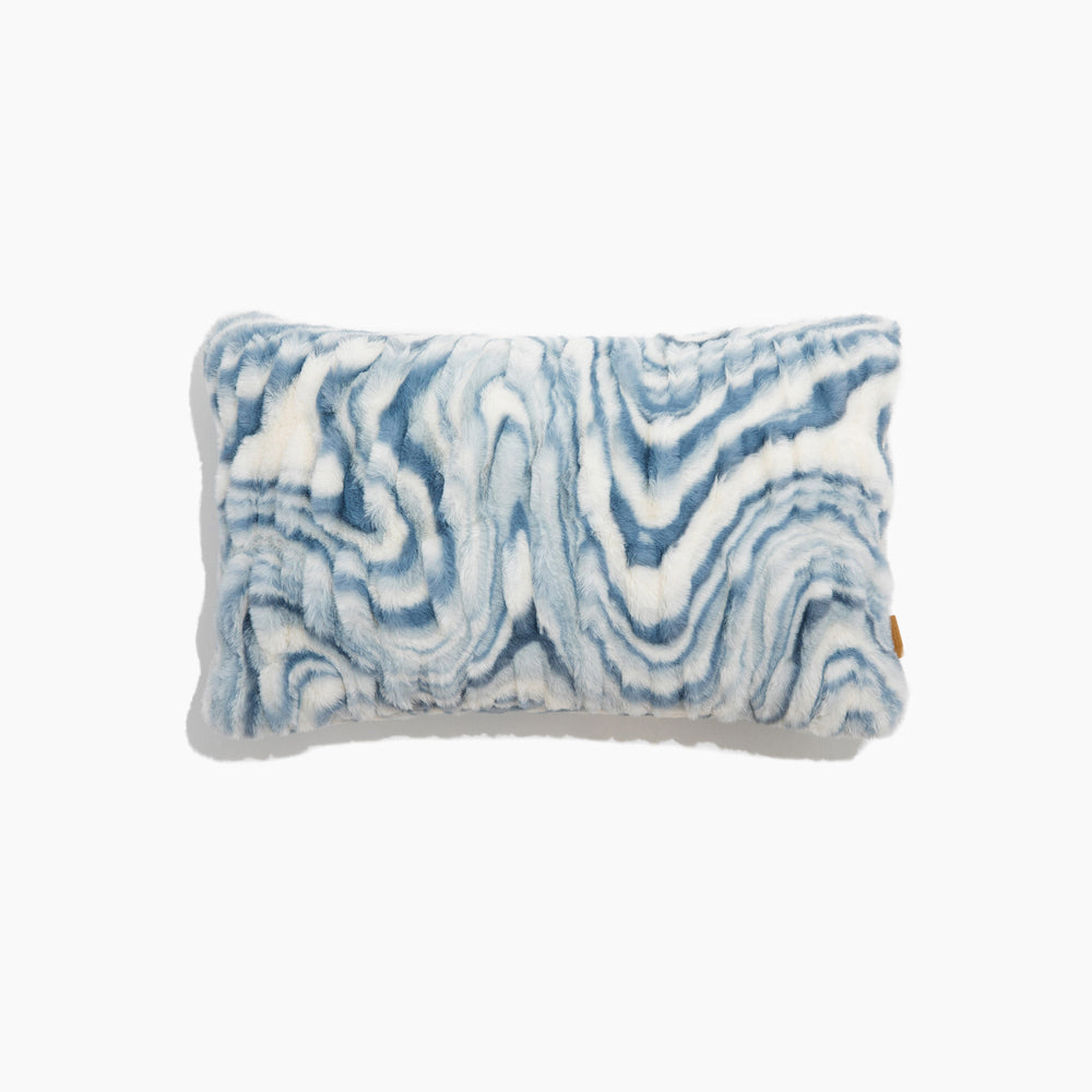 Cosmic Blue Pillow - From Where Finds - 