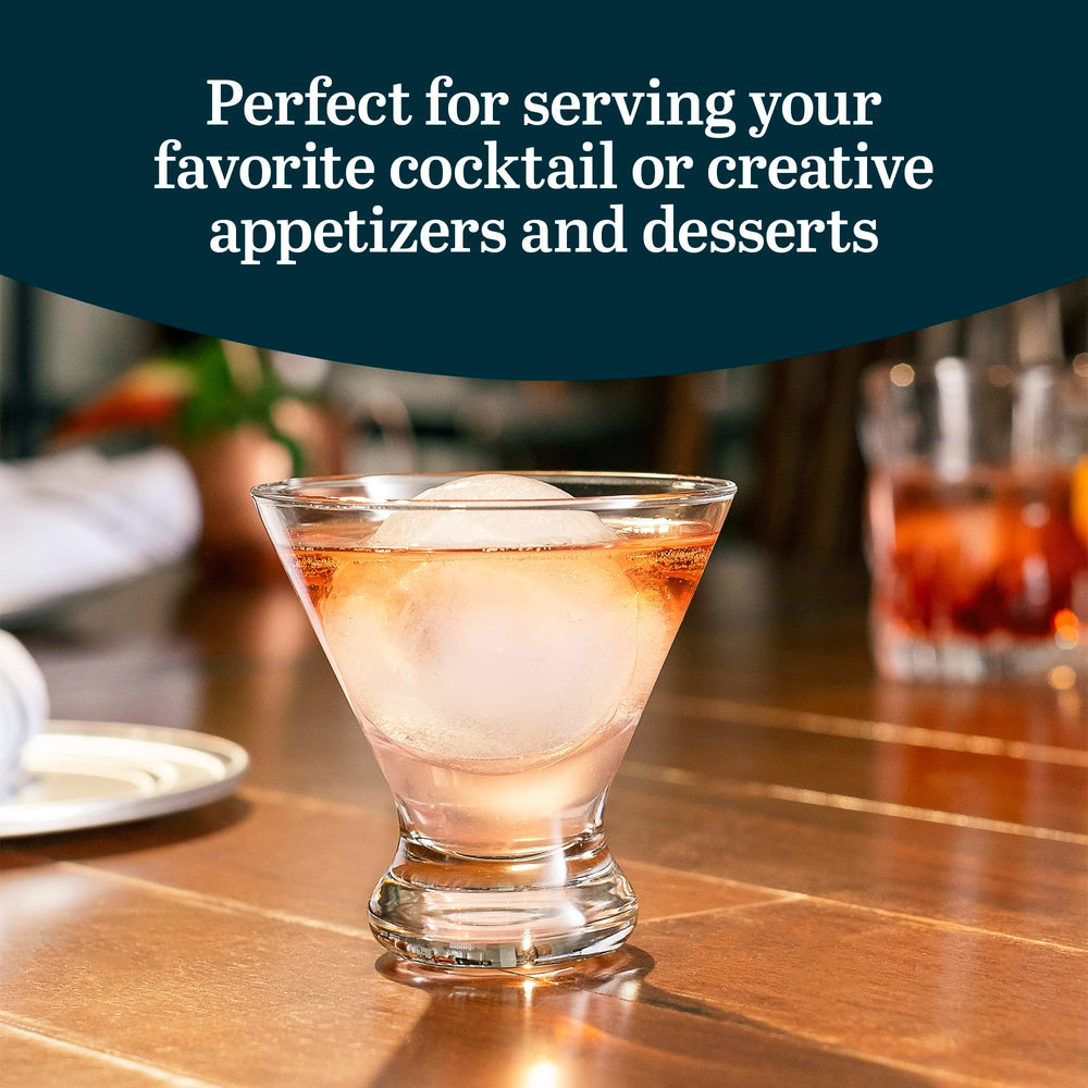 Cosmopolitan Stemless Martini Glasses - From Where - 