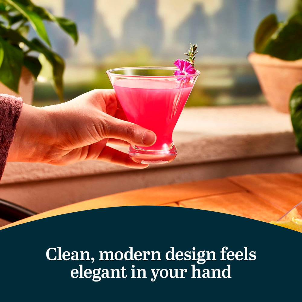 Cosmopolitan Stemless Martini Glasses - From Where - 