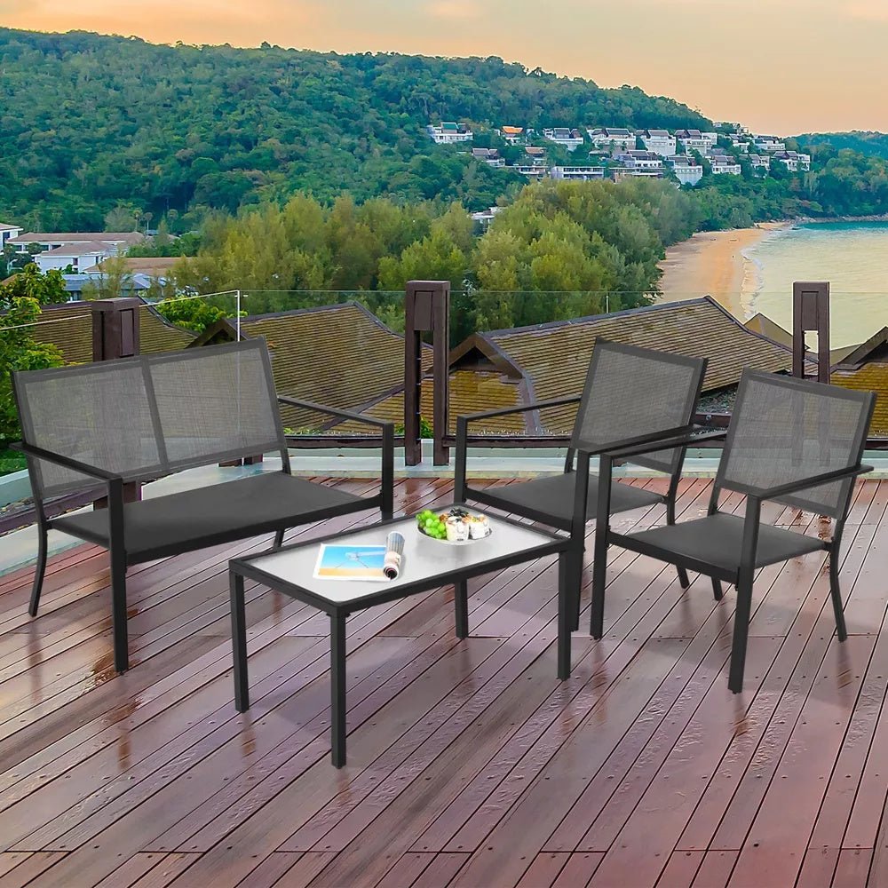 Costway 4 Pcs Patio Furniture Set - From Where - 