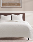 Cotton Comfort 3 Piece Quilt Set - From Where - 