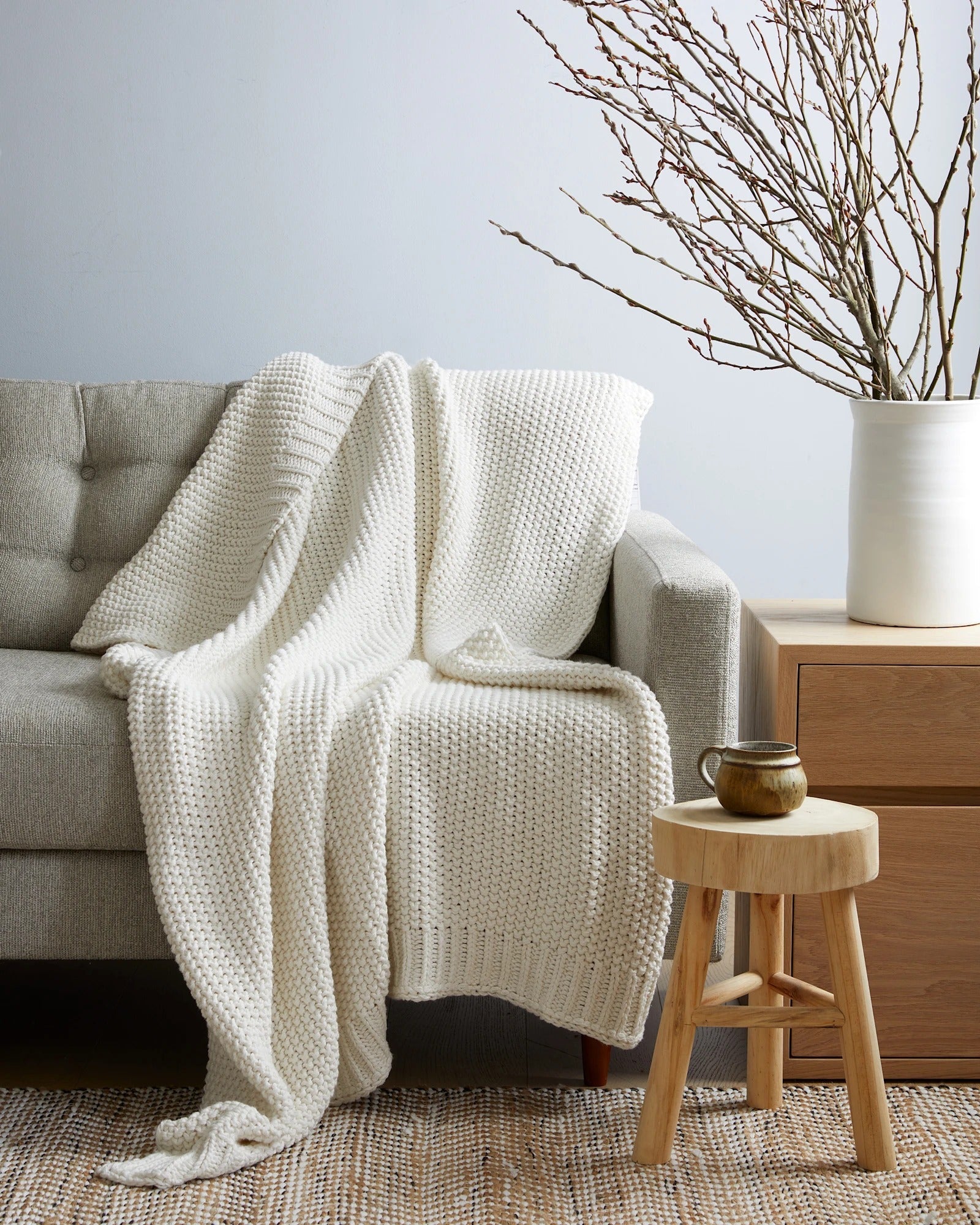 Cotton Fisherman Throw - From Where Finds - 