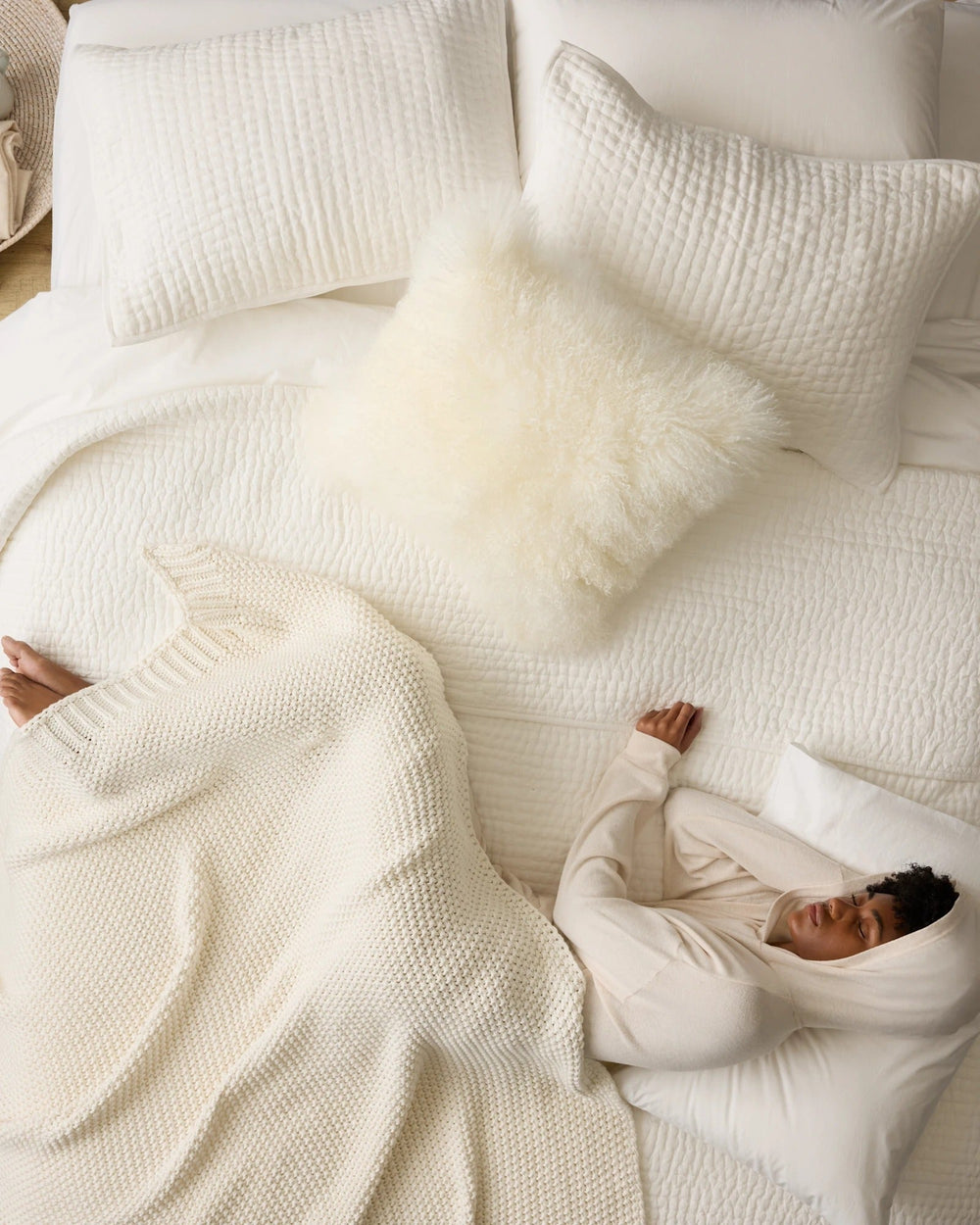 Cotton Fisherman Throw - From Where Finds - 