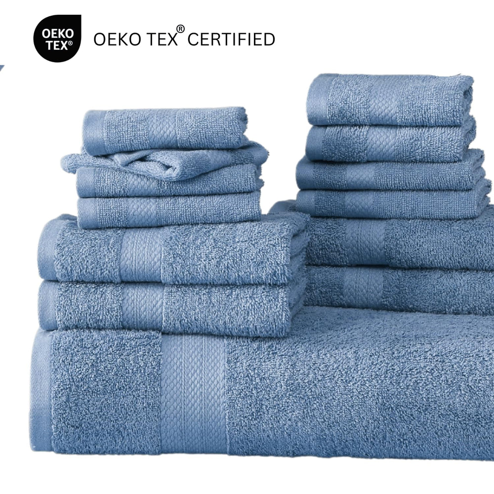 Cotton Premium Bathroom Towels Set - From Where Finds - 