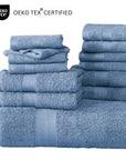 Cotton Premium Bathroom Towels Set - From Where Finds - 