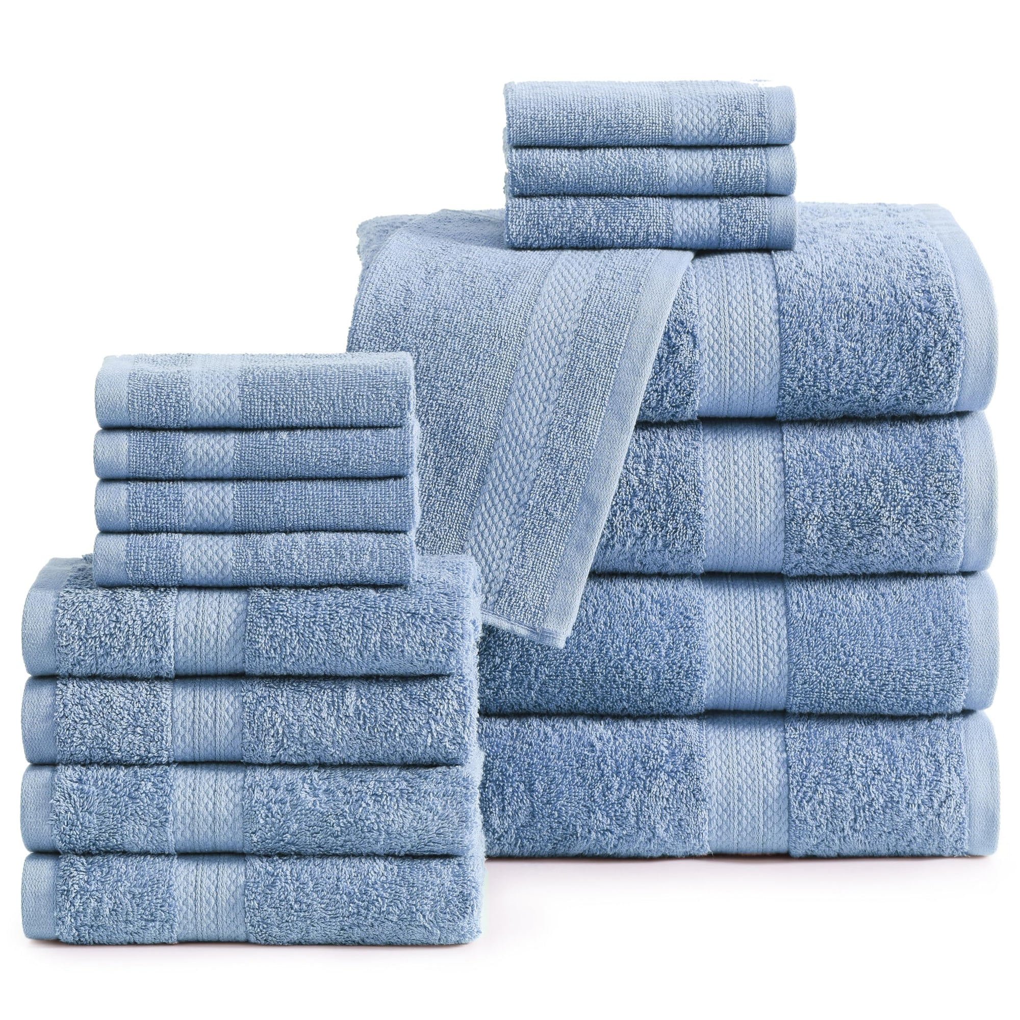 Cotton Premium Bathroom Towels Set - From Where Finds - 