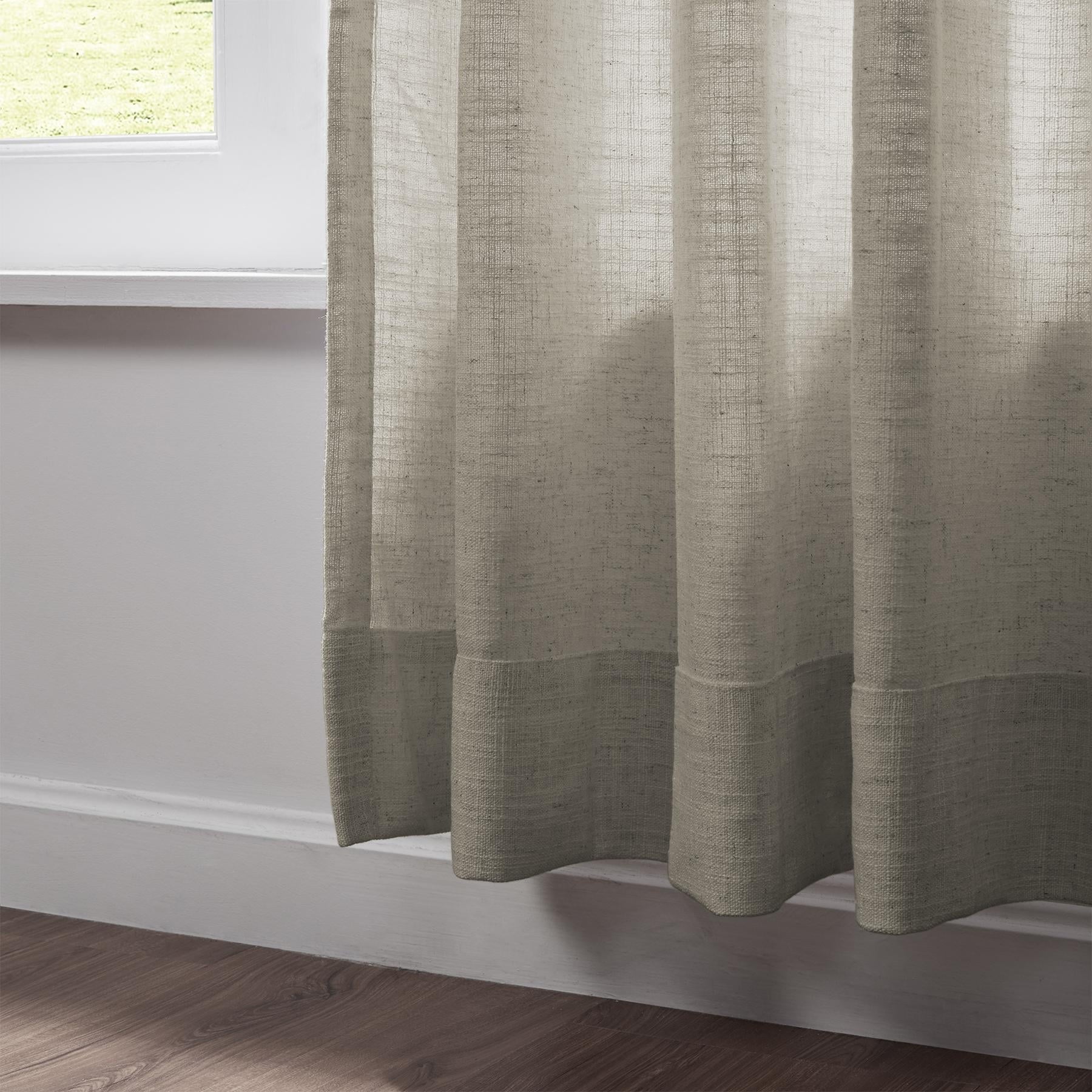 Cotton Slub Blackout Curtain - From Where - 