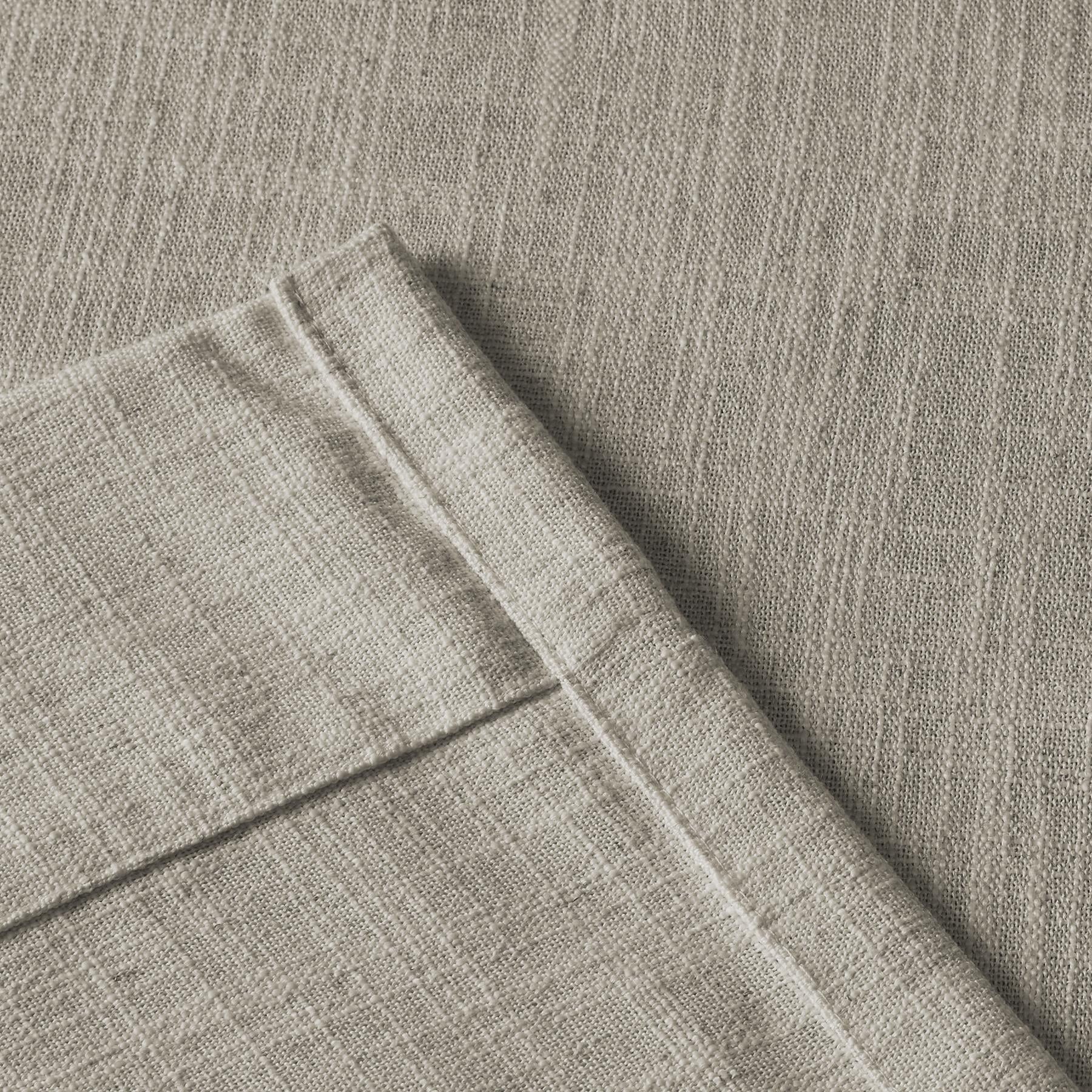 Cotton Slub Blackout Curtain - From Where - 
