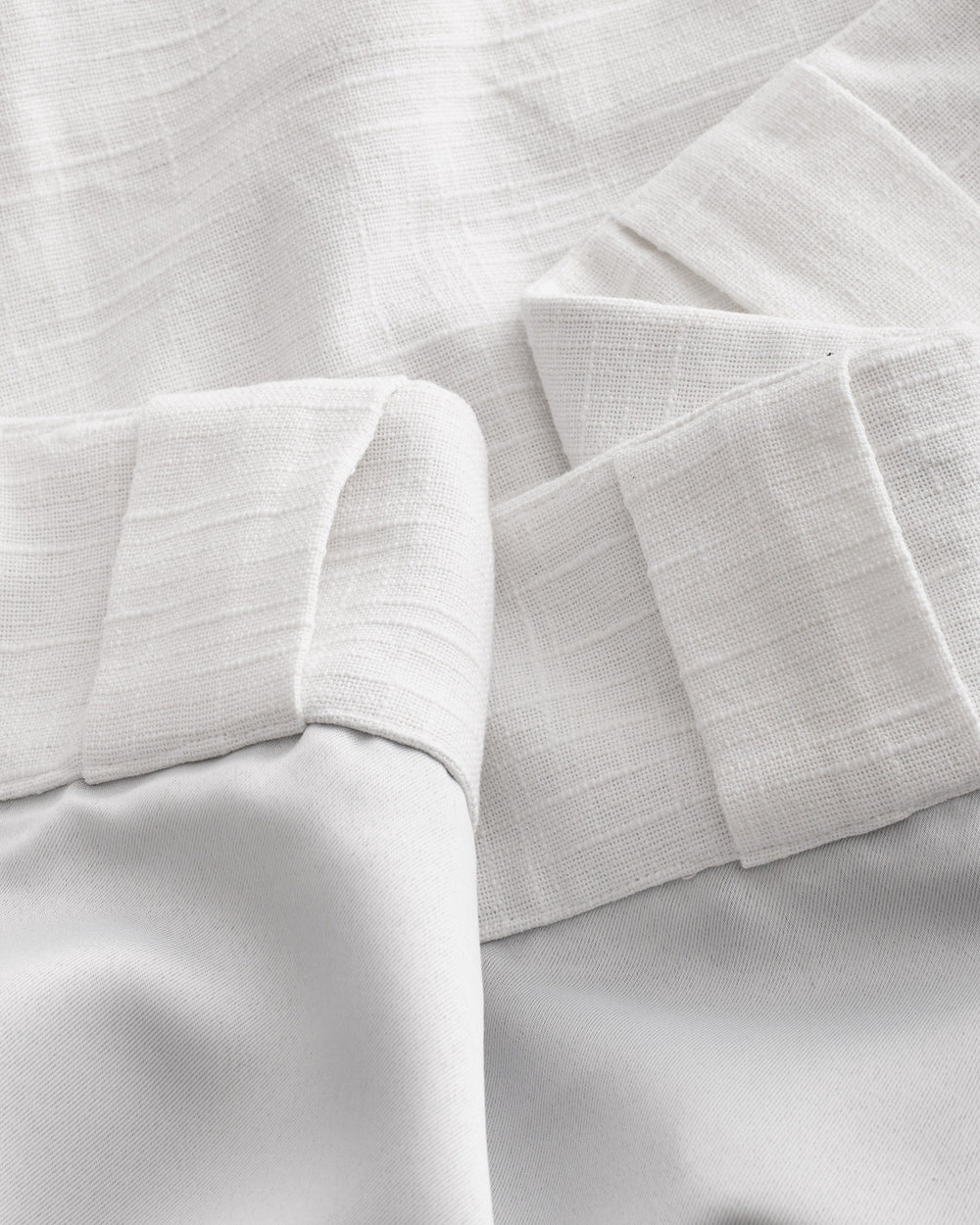 Cotton Slub Room Darkening Curtain - From Where Finds -