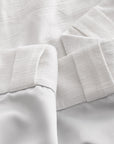 Cotton Slub Room Darkening Curtain - From Where Finds -