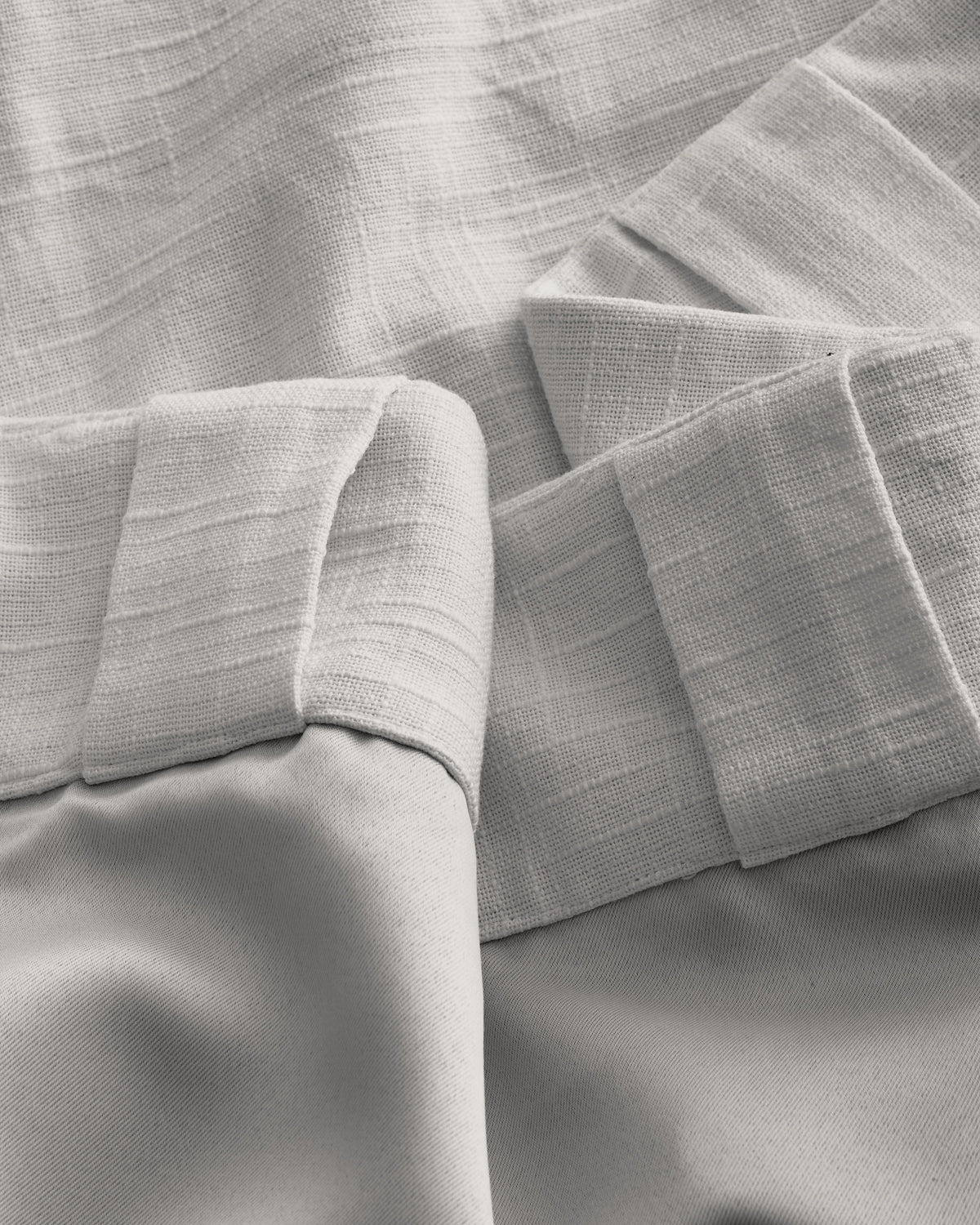 Cotton Slub Room Darkening Curtain - From Where Finds -