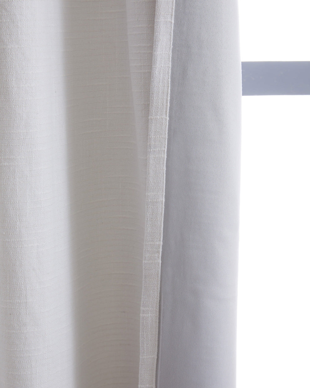 Cotton Slub Room Darkening Curtain - From Where Finds -