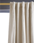 Cotton Slub Room Darkening Curtain - From Where Finds -