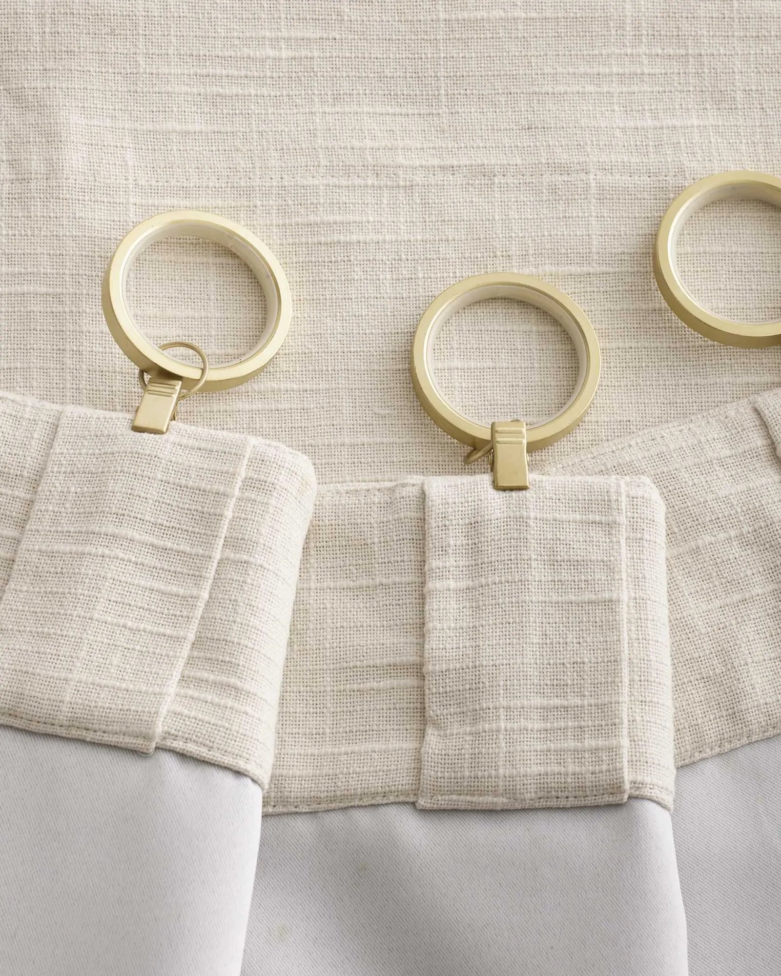 Cotton Slub Room Darkening Curtain - From Where Finds - 