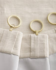 Cotton Slub Room Darkening Curtain - From Where Finds -