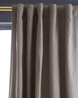 Cotton Slub Room Darkening Curtain - From Where Finds -