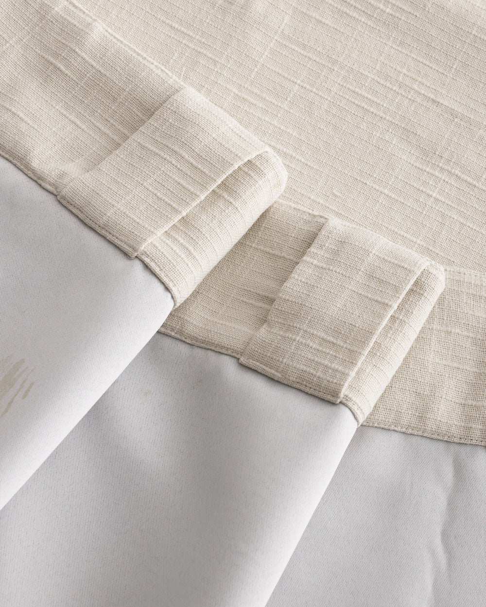Cotton Slub Room Darkening Curtain - From Where Finds -