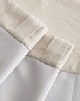 Cotton Slub Room Darkening Curtain - From Where Finds -