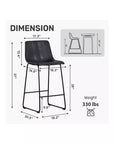 Counter Bar Stools (Set of 2) - From Where - 
