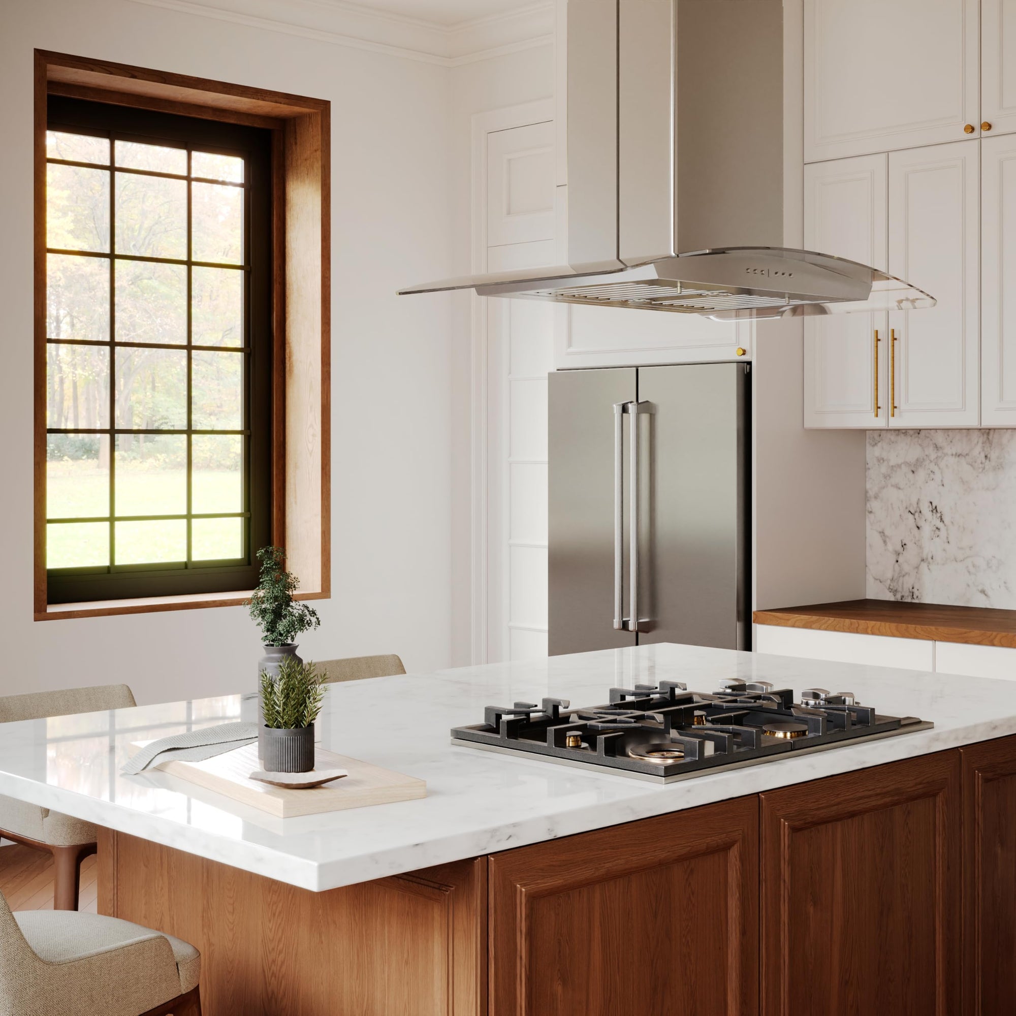 Counter - Depth French Door Refrigerator with Ice Maker - From Where - 