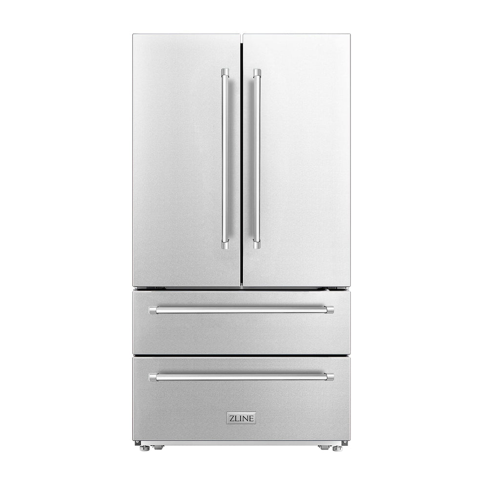 Counter - Depth French Door Refrigerator with Ice Maker - From Where - 