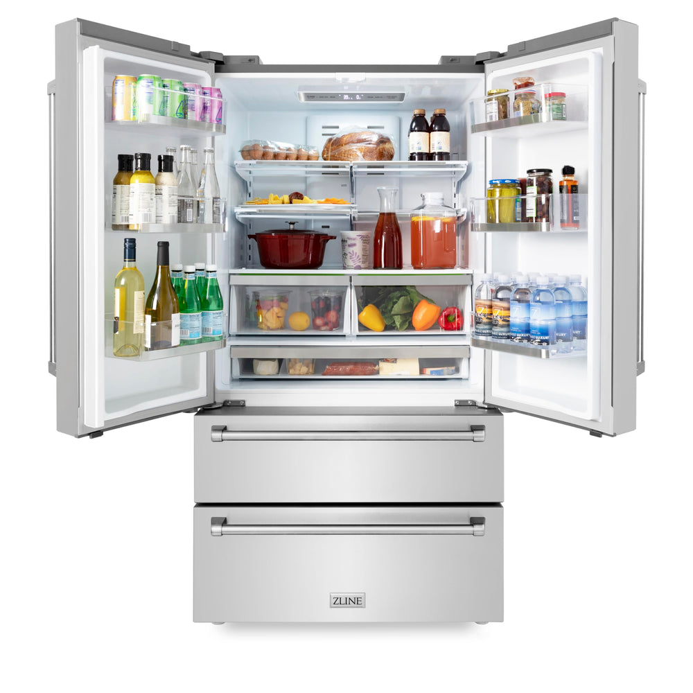 Counter - Depth French Door Refrigerator with Ice Maker - From Where - 
