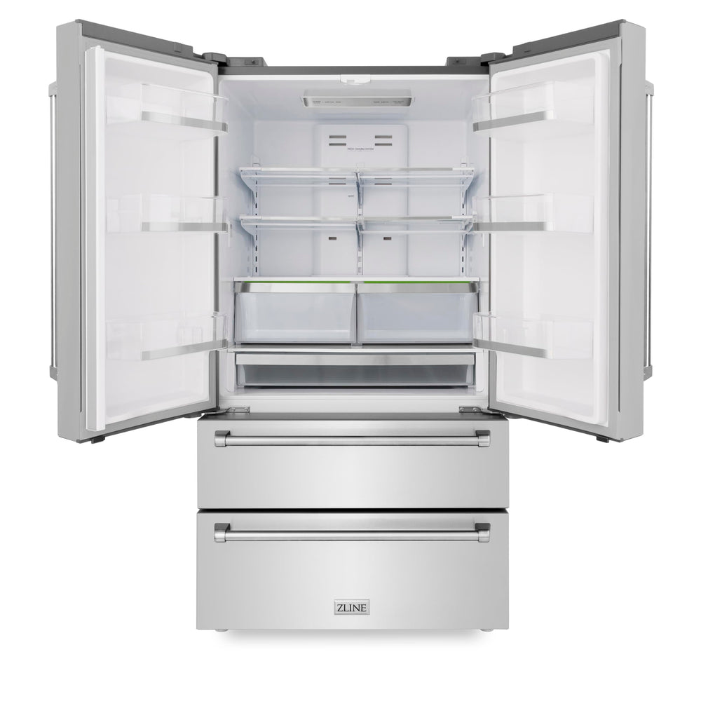 Counter - Depth French Door Refrigerator with Ice Maker - From Where - 