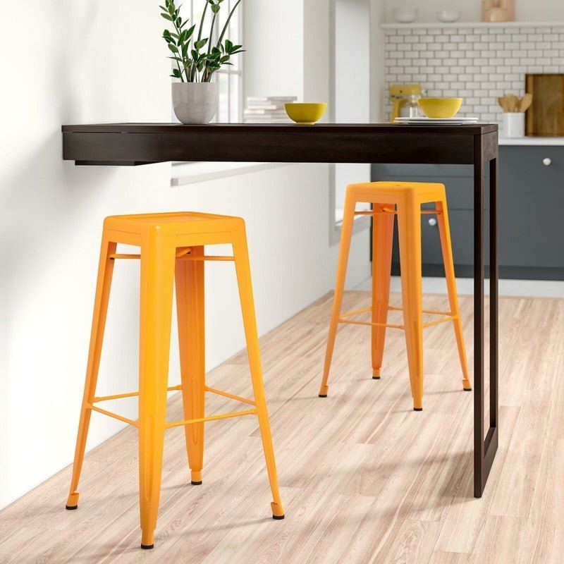 Counter Height Bar Stool Set of 2 - From Where - 