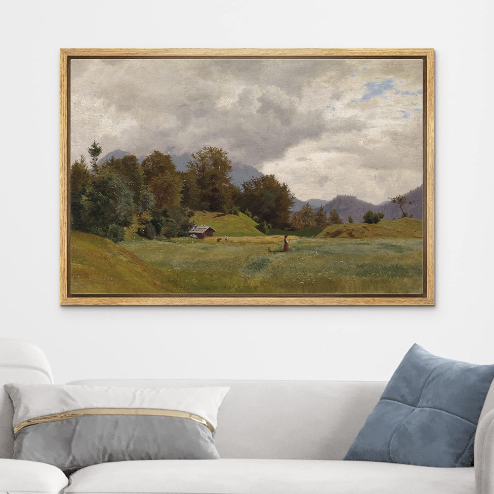 Countryside Framed Print Wall Art - From Where - 