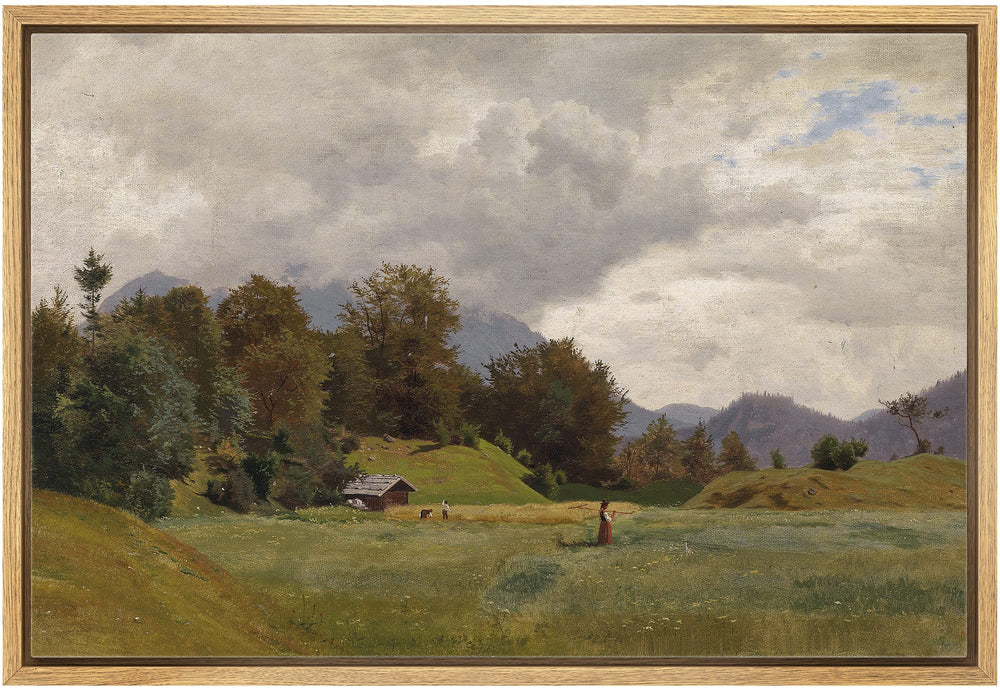 Countryside Framed Print Wall Art - From Where - 