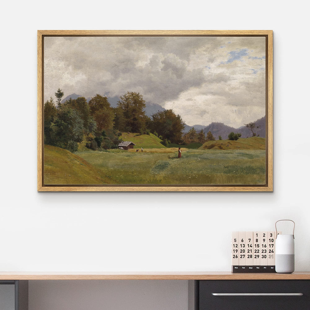 Countryside Framed Print Wall Art - From Where - 