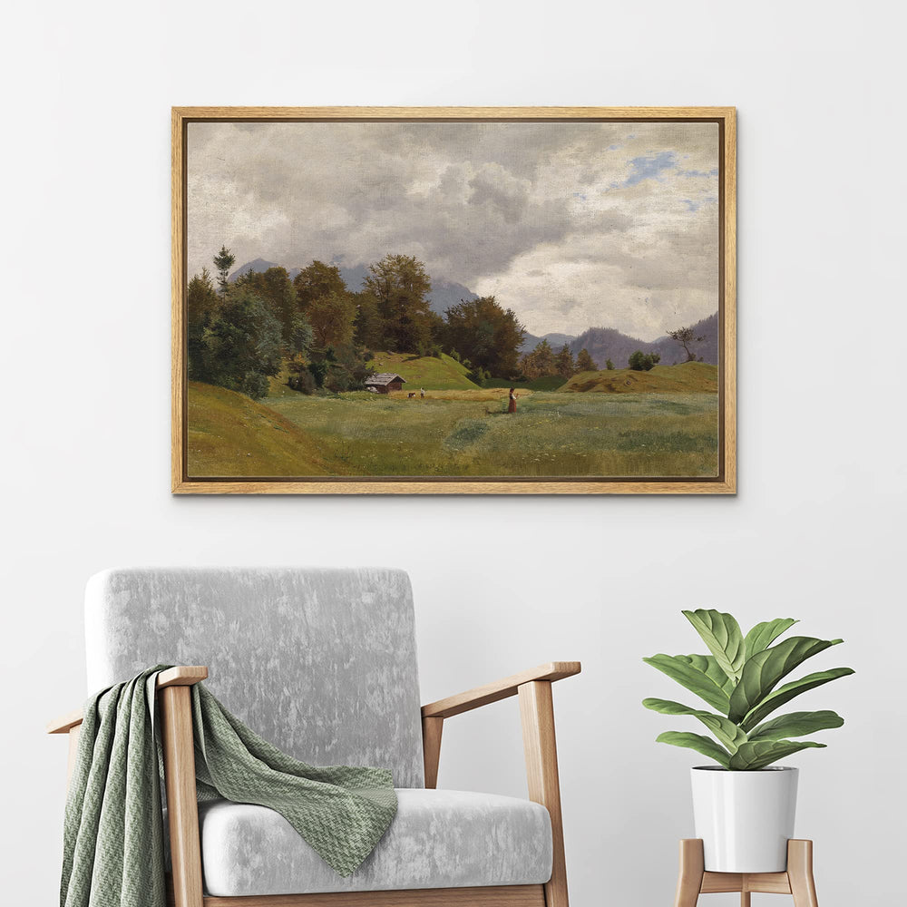 Countryside Framed Print Wall Art - From Where - 