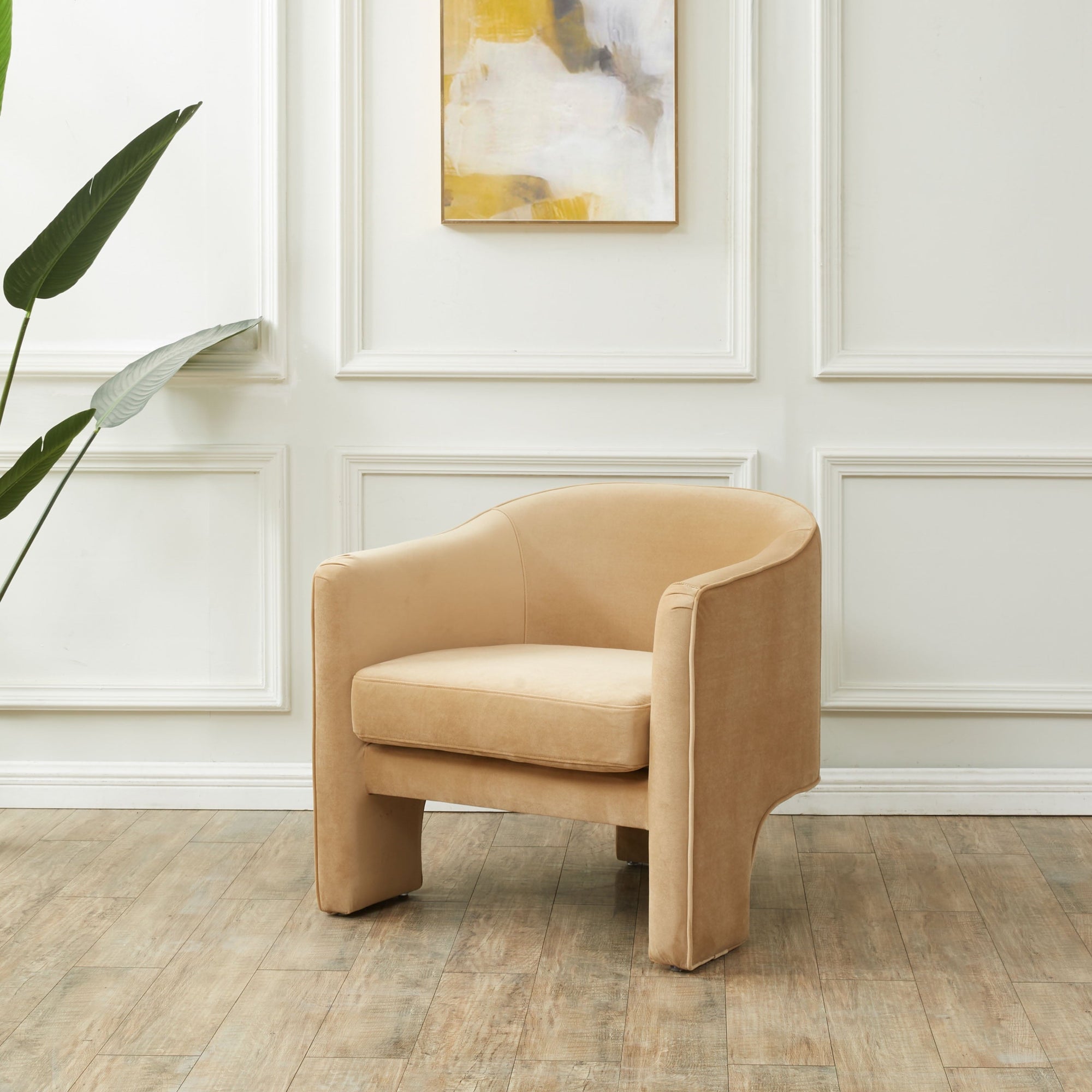 Couture Londyn Velvet Accent Chair - From Where - 