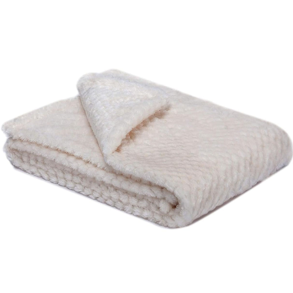 Cozy Coral Fleece Toddler Blanket - From Where - 