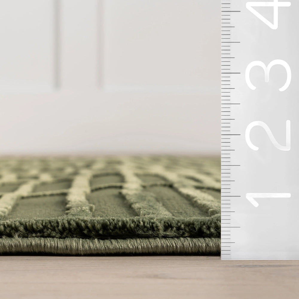 Cranbury Plush Textured Washable Rug - From Where Finds -