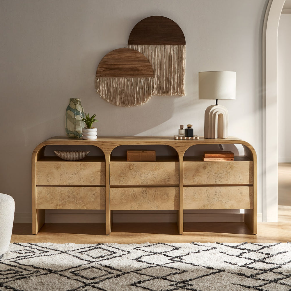 Crescent 6 - Drawer Dresser - From Where Finds -