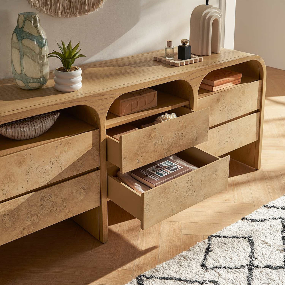 Crescent 6-Drawer Dresser - From Where Finds -
