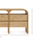 Crescent 6 - Drawer Dresser - From Where Finds -