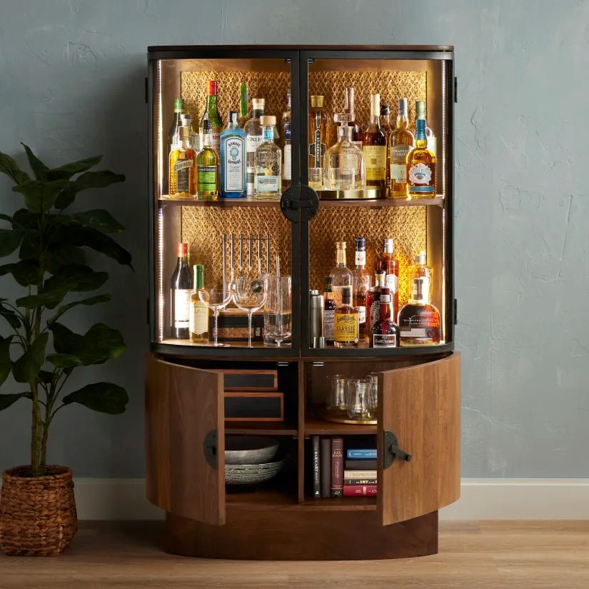 Crescent Spirits Bar Cabinet - From Where - 