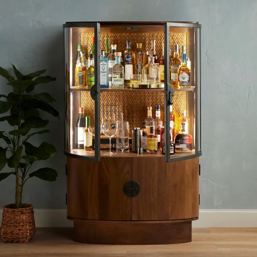 Crescent Spirits Bar Cabinet - From Where - 
