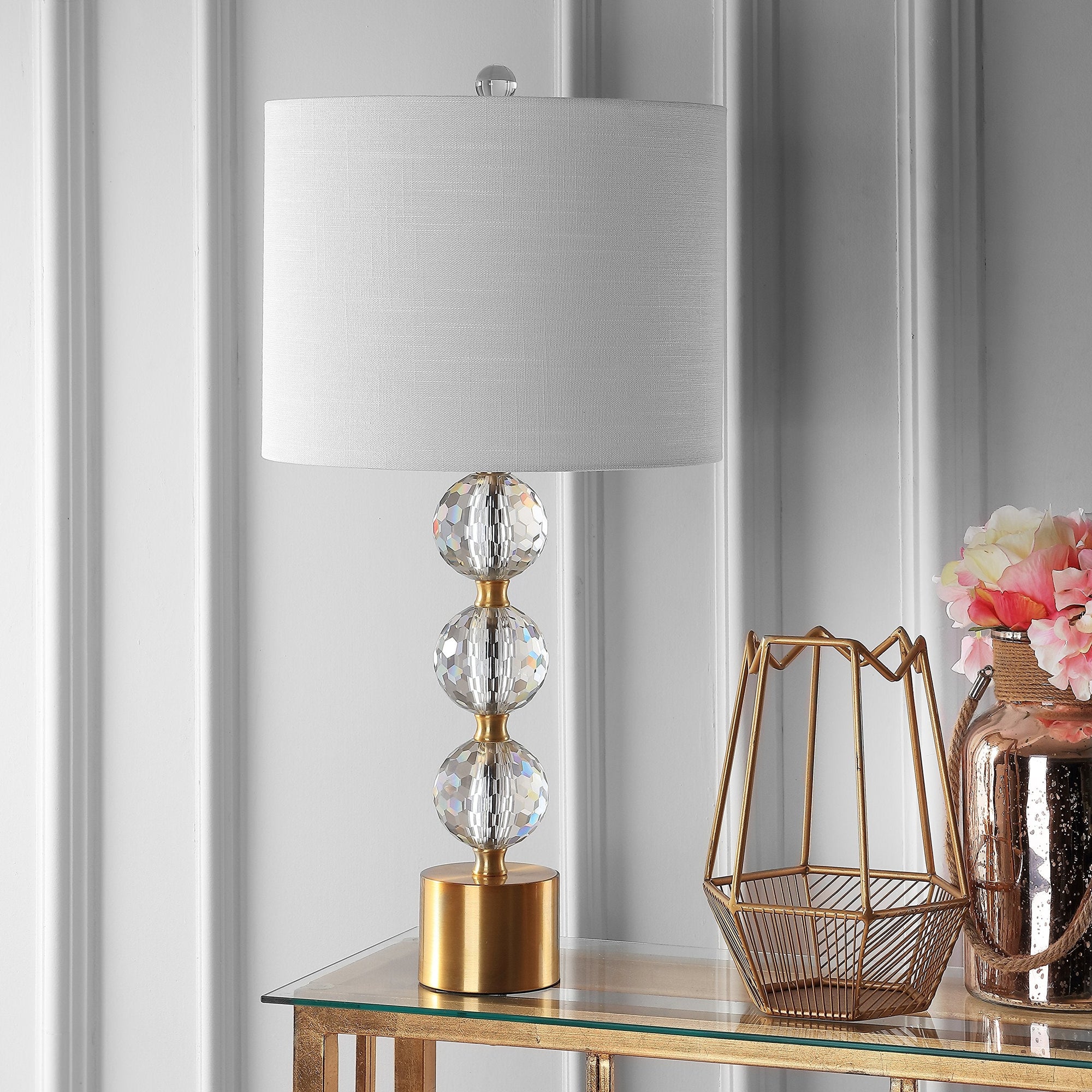 Crystal LED Table Nightstand Lamp - From Where - 